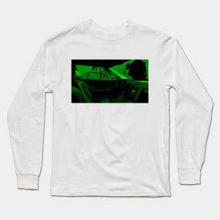 Green Sunset Long Sleeve T-Shirt